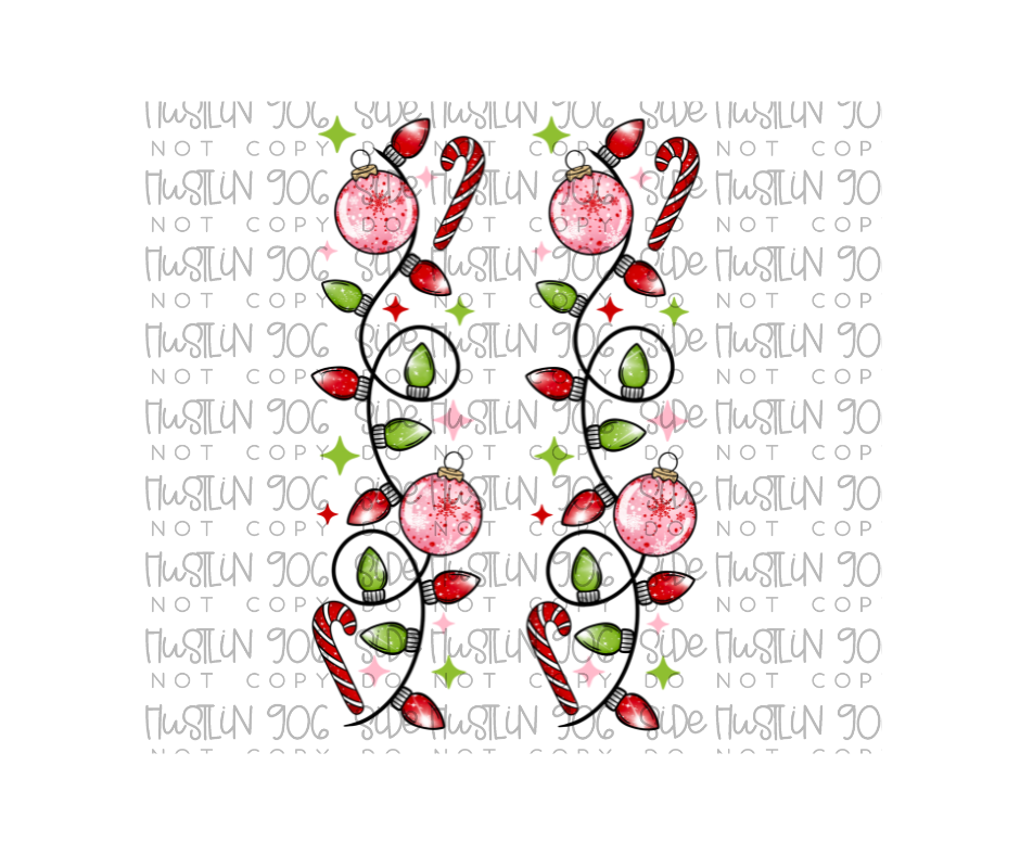 Merry Little Christmas Sleeve-Ready to Press Transfer