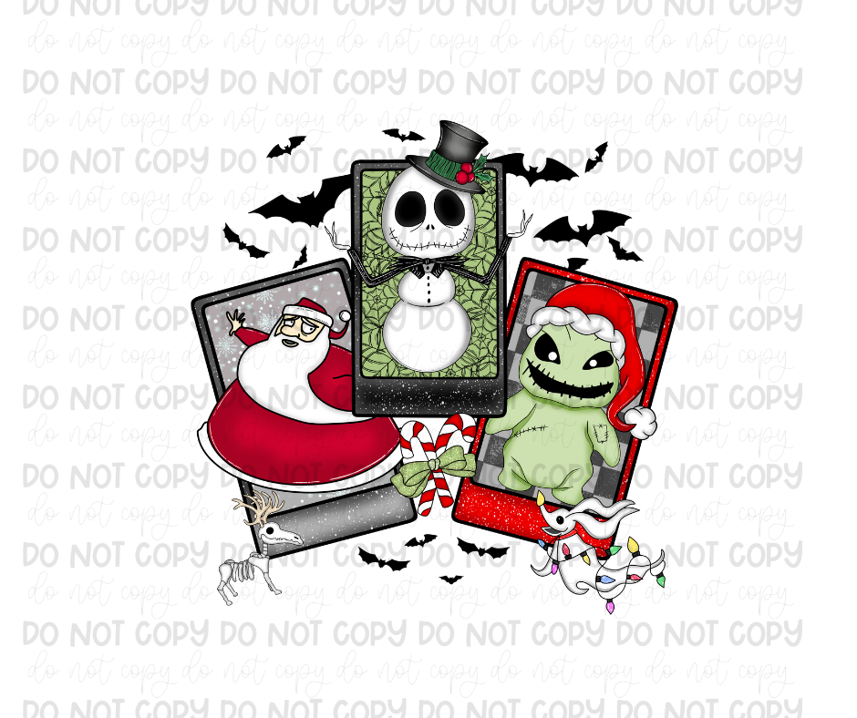 Christmas Tarot Cards-Ready to Press Transfer