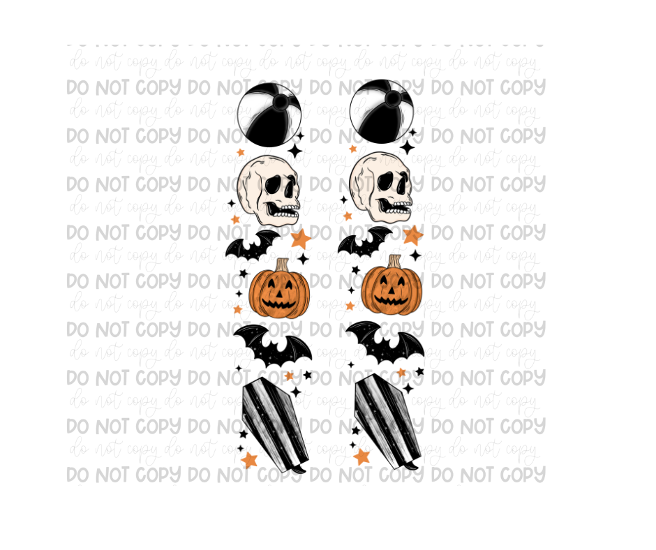 Haunted Beach Sleeves-Ready to Press Transfer