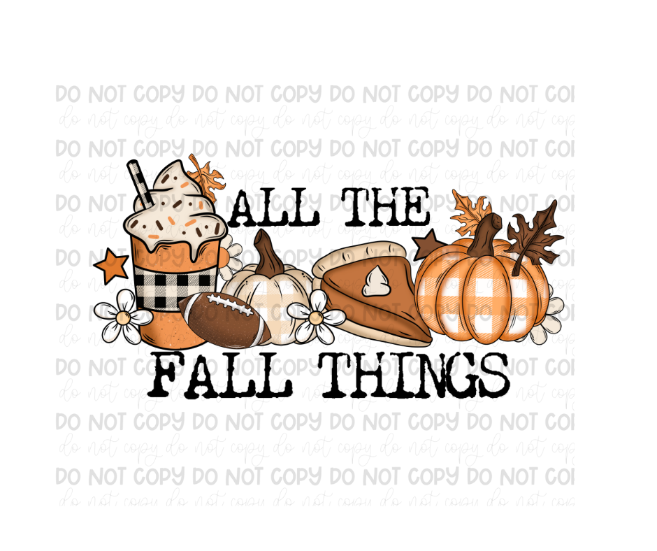 All the Fall Things-Ready to Press Transfer