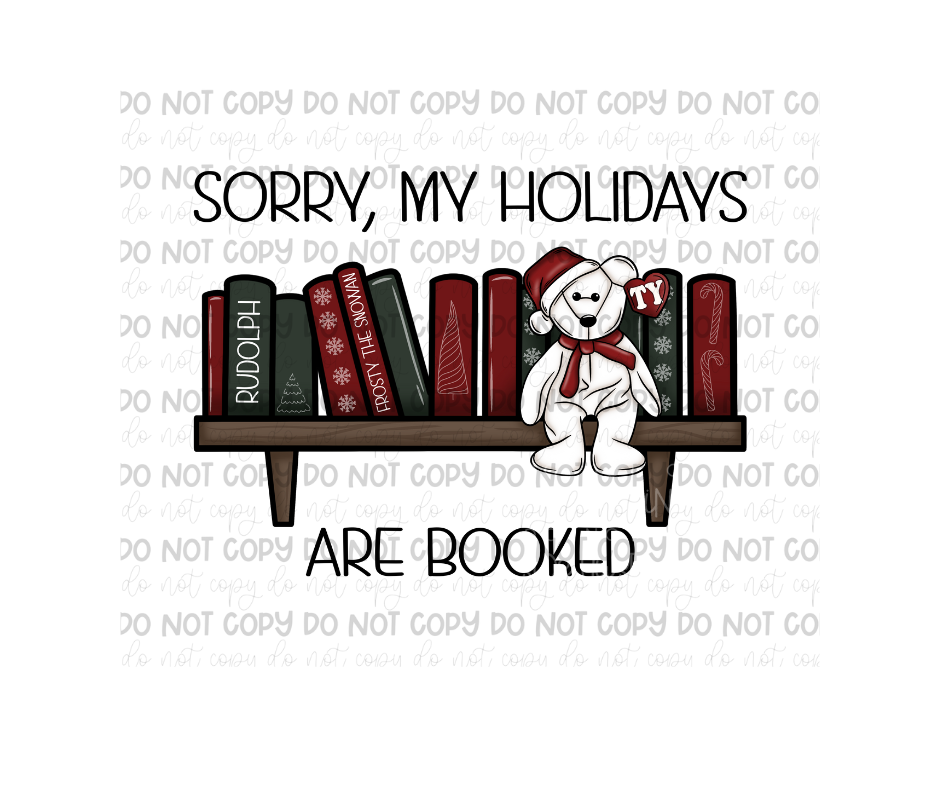 Booked-Ready to Press Transfer