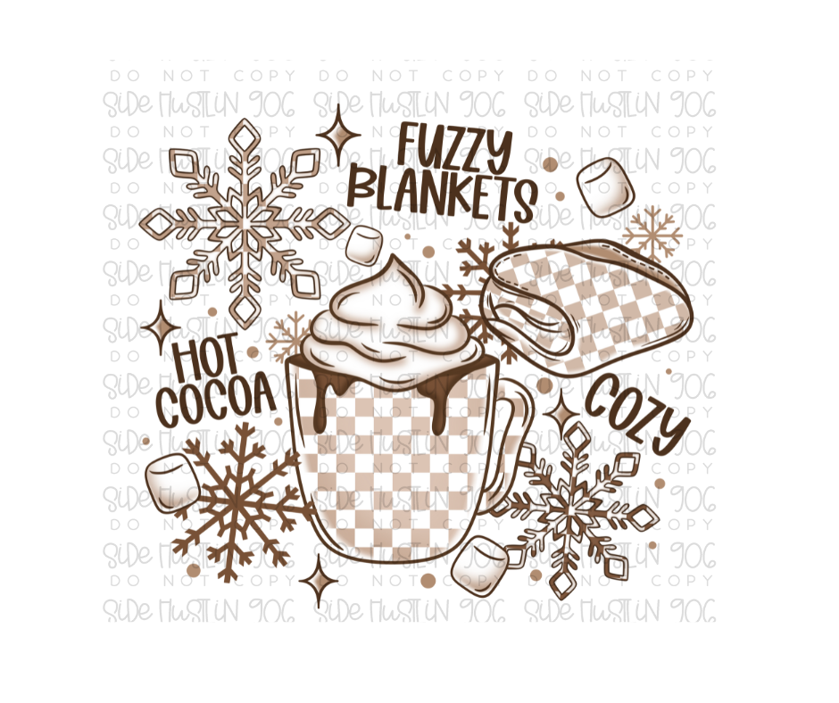 Neutral Cozy Things-Ready to Press Transfer