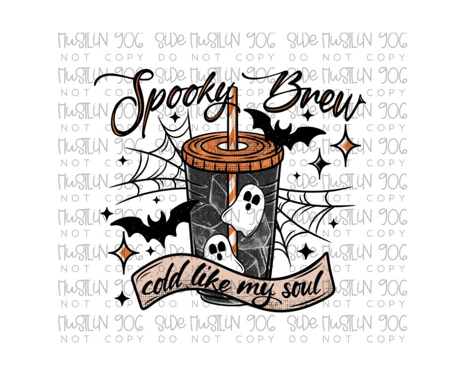 Spooky Brew-Ready to Press Transfer