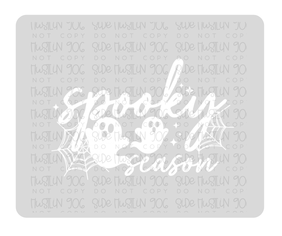 Spooky Season Single Color white-Ready to Press Transfer