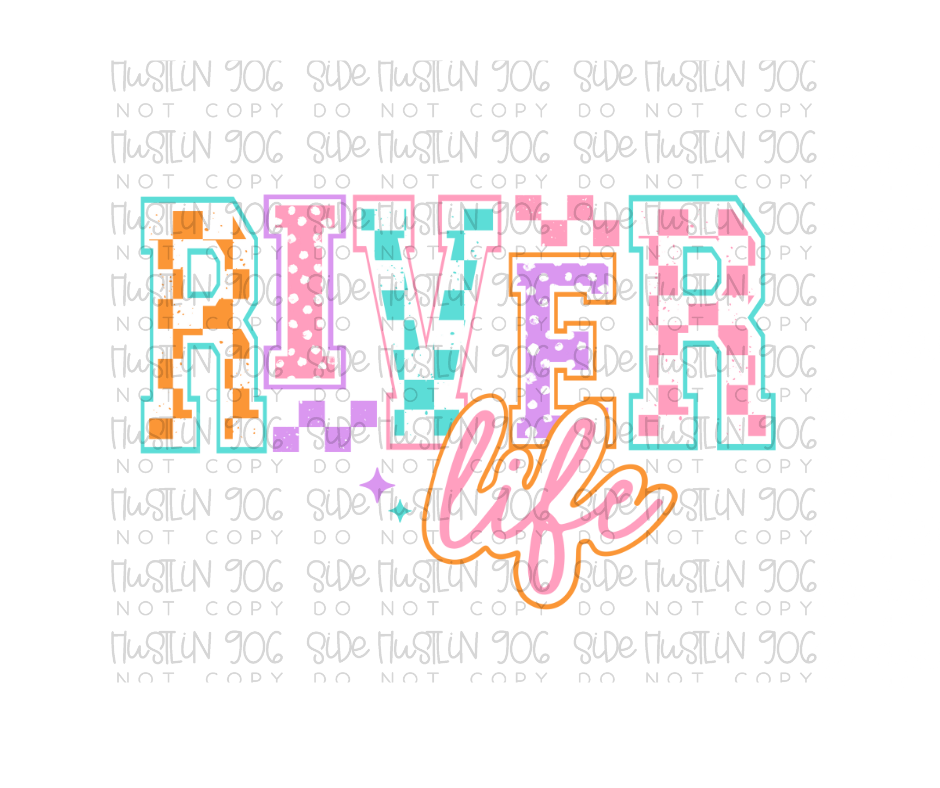 River Life-Ready to Press Transfer