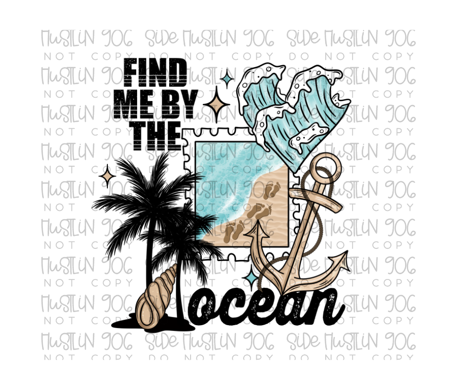 Find Me by the Ocean-Ready to Press Transfer