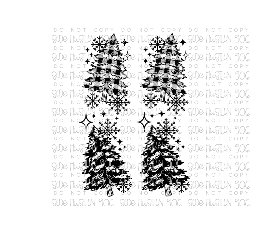 Winter Things single color Sleeves-Ready to Press Transfer