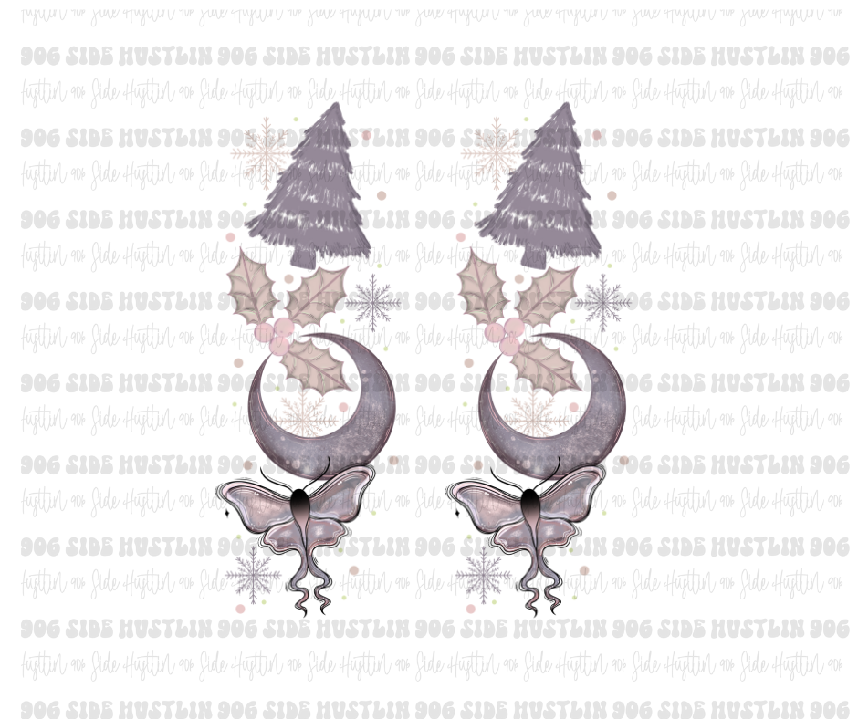 Winter Wonderland Sleeves-Ready to Press Transfer