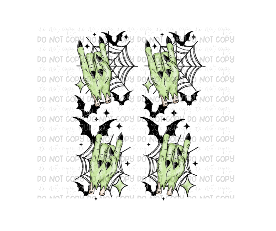 Friends with Demons Sleeves-Ready to Press Transfer