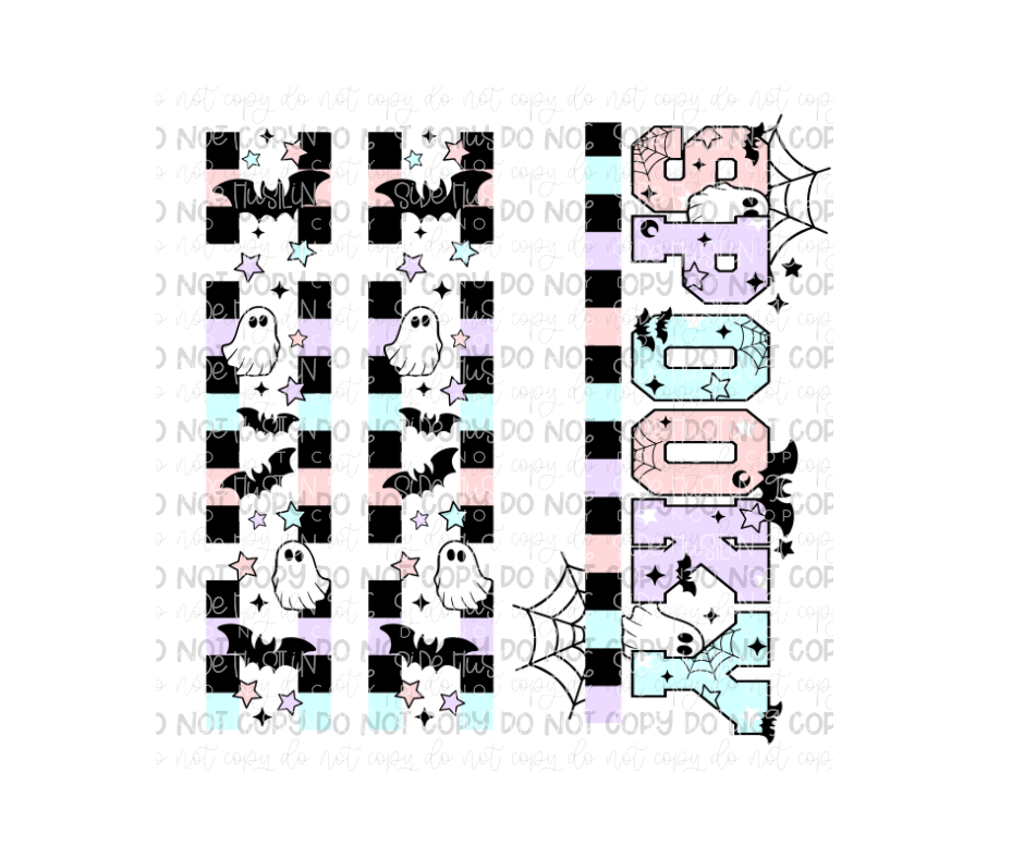 Spooky DESIGN + Sleeves-Ready to Press Transfer