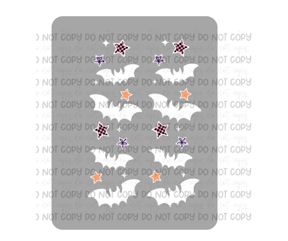 Boo white Sleeves-Ready to Press Transfer