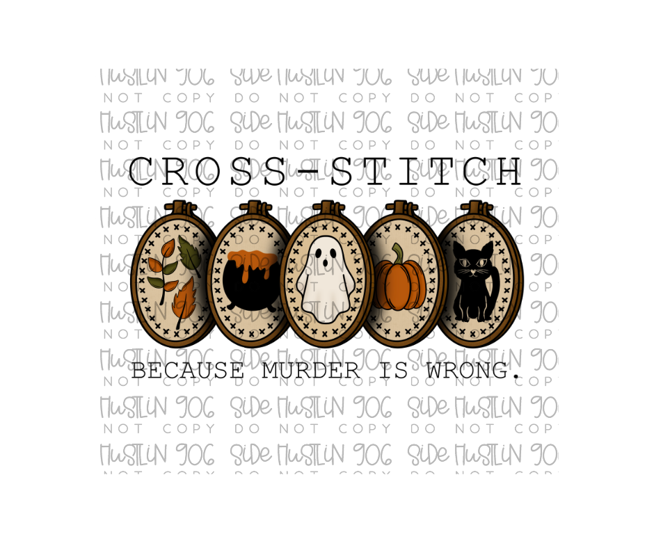 Cross Stitch-Ready to Press Transfer