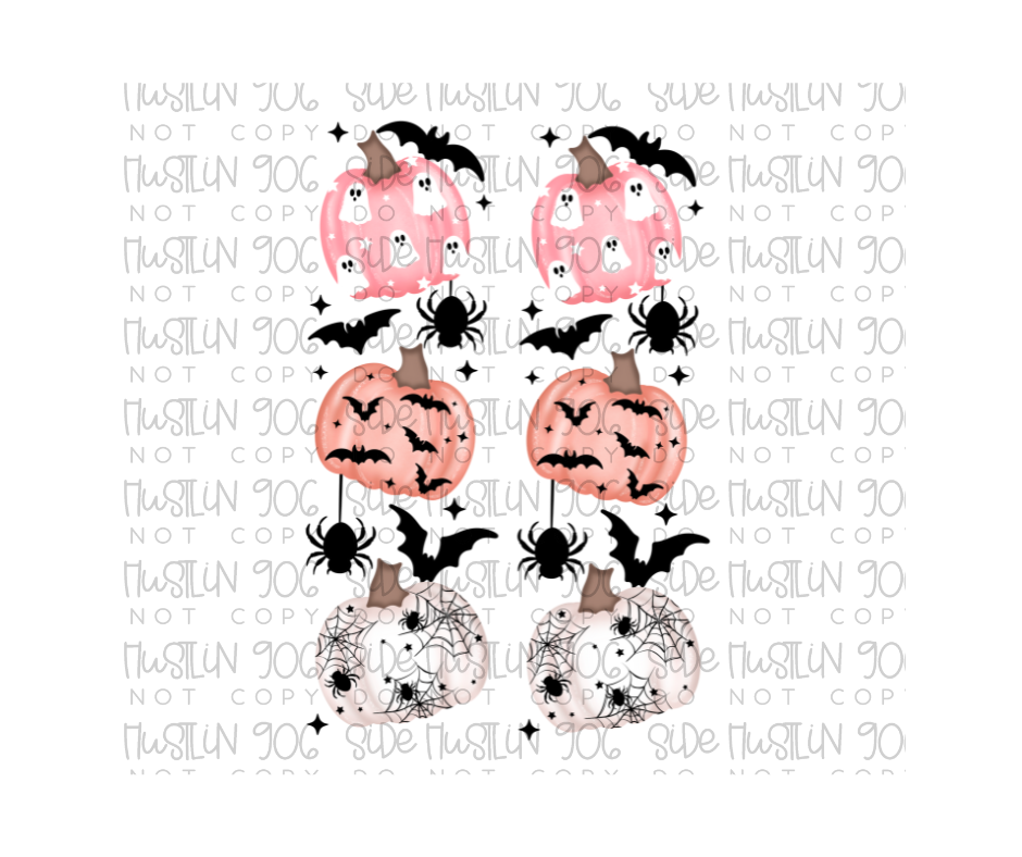 Hocus Pocus Pumpkins Sleeve-Ready to Press Transfer