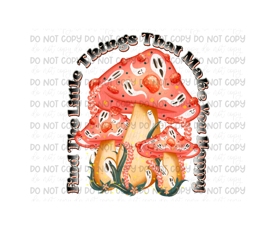 Find the Little Things-Ready to Press Transfer