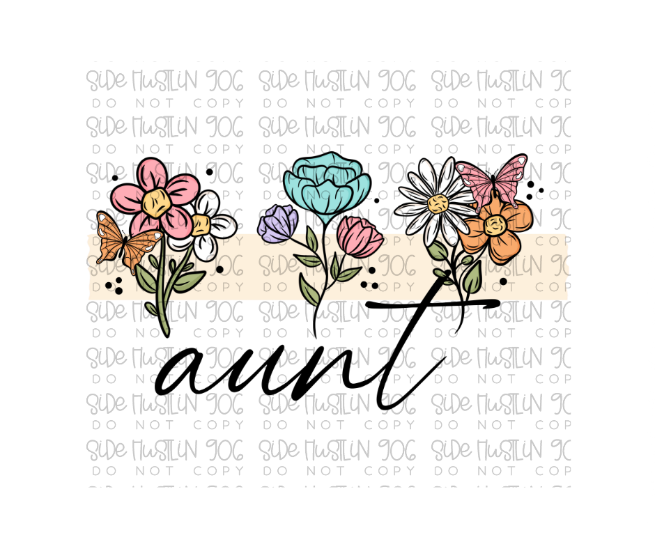 Aunt-Ready to Press Transfer