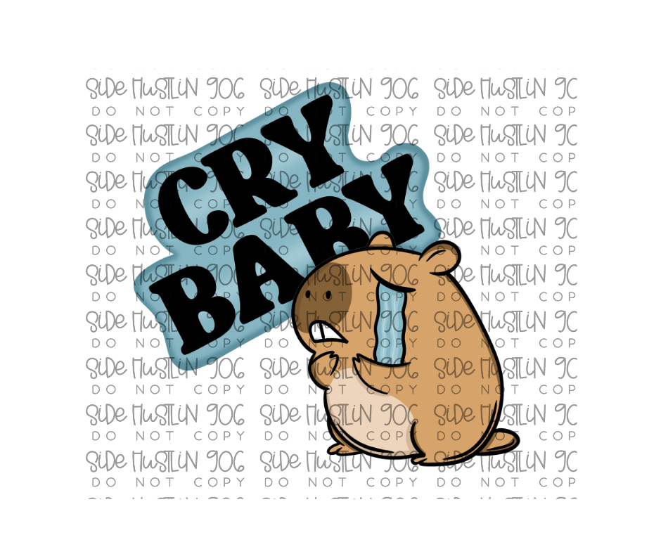 Cry Baby-Ready to Press Transfer