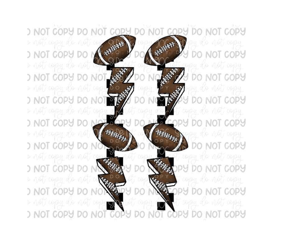 Game day Football no stars Sleeves-Ready to Press Transfer