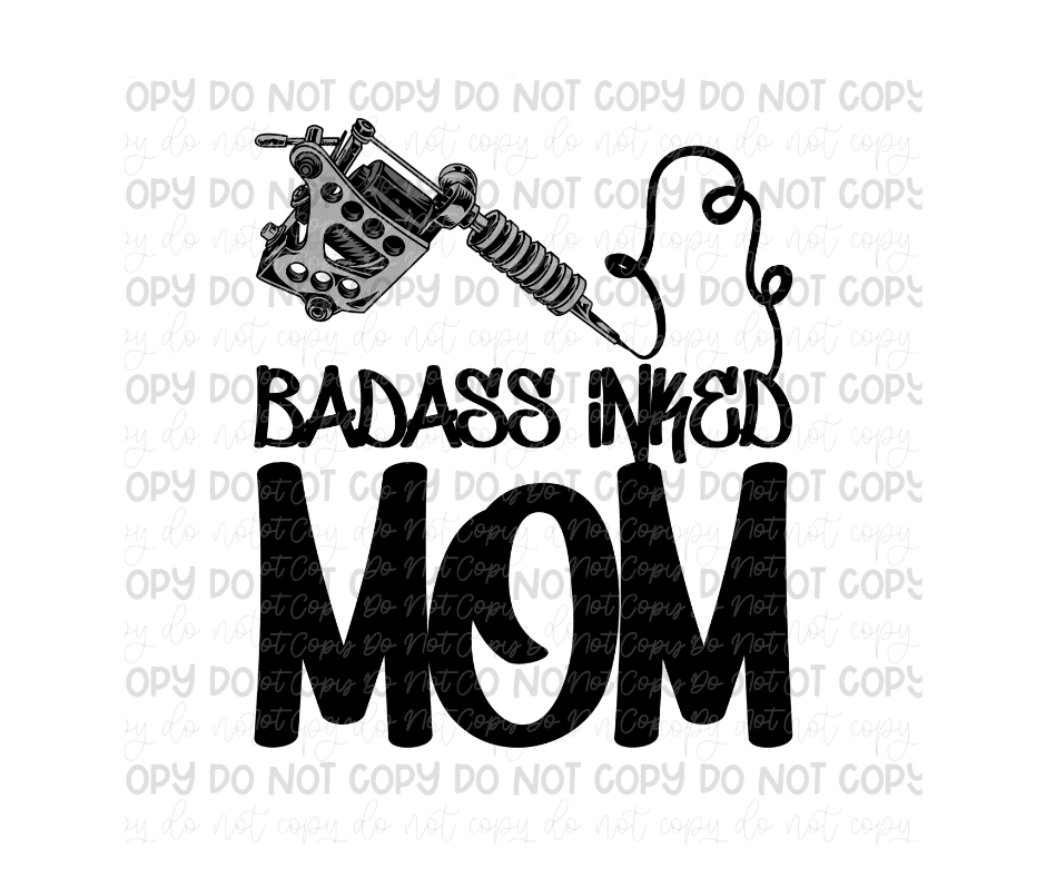 Inked Mom-Ready to Press Transfer