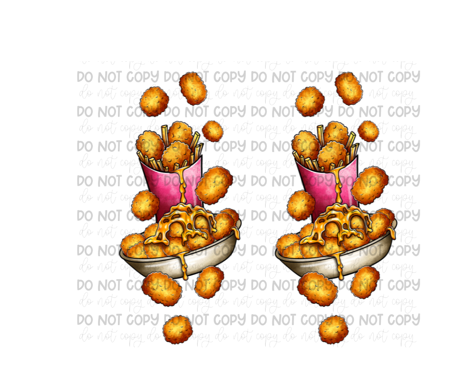 Tator Tots Sleeves-Ready to Press Transfer