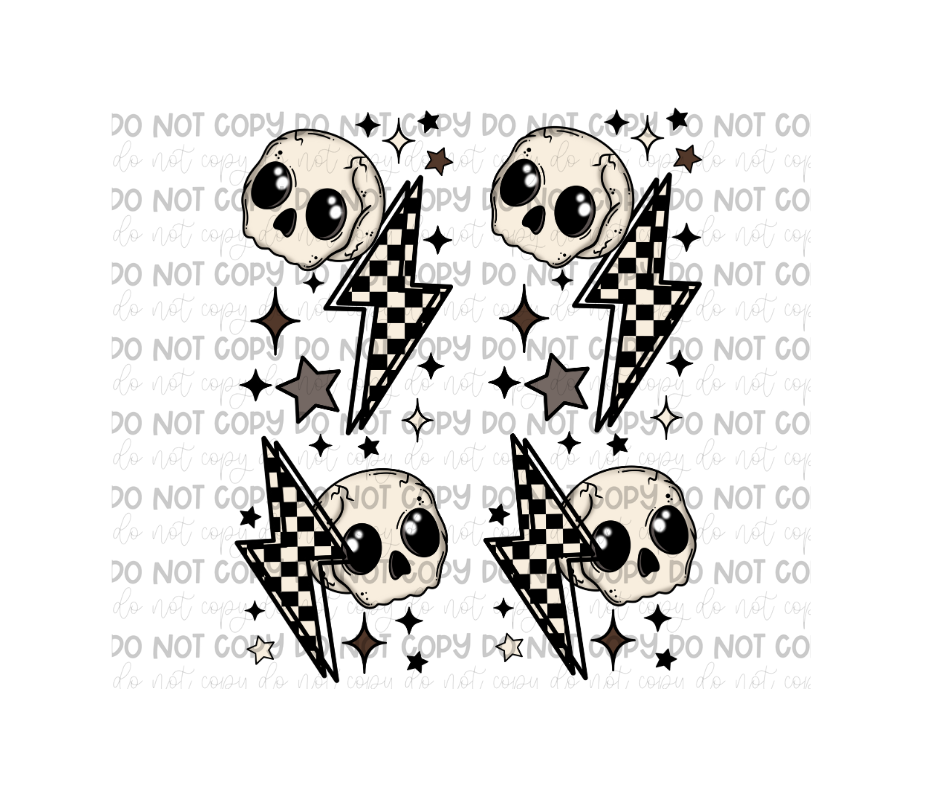 Dead without Coffee Sleeves-Ready to Press Transfer