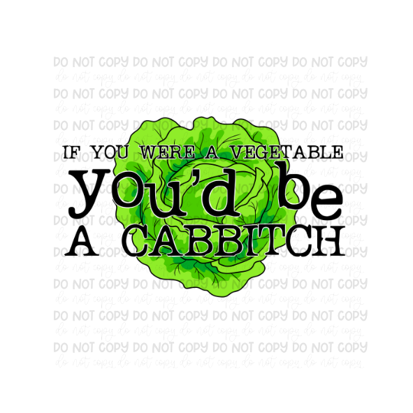 Cabbitch-Ready to Press Transfer