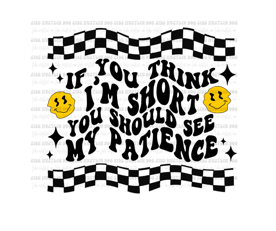 You should see my Patience-Ready to Press Transfer