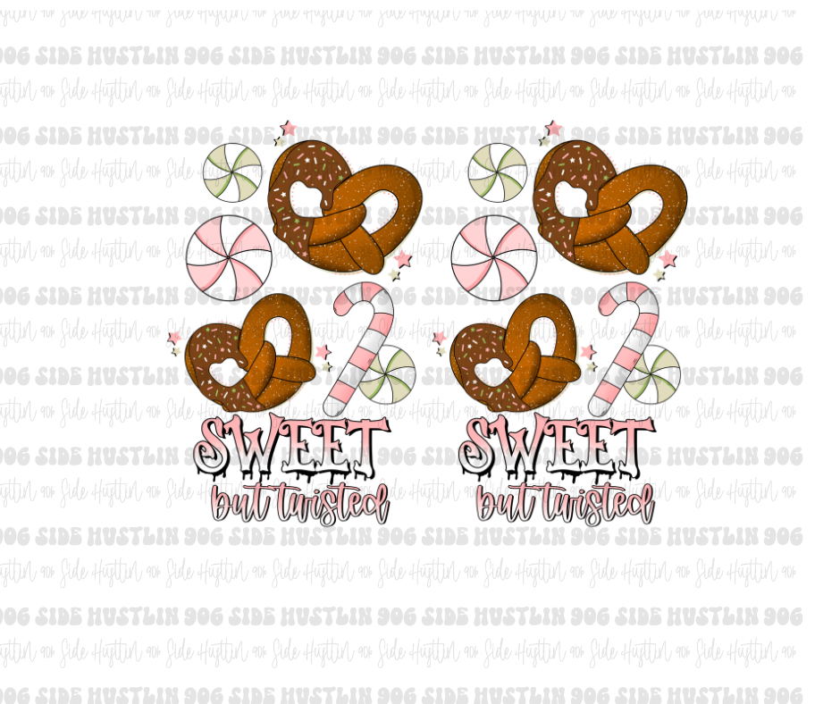 Sweet but twisted Sleeves-Ready to Press Transfer