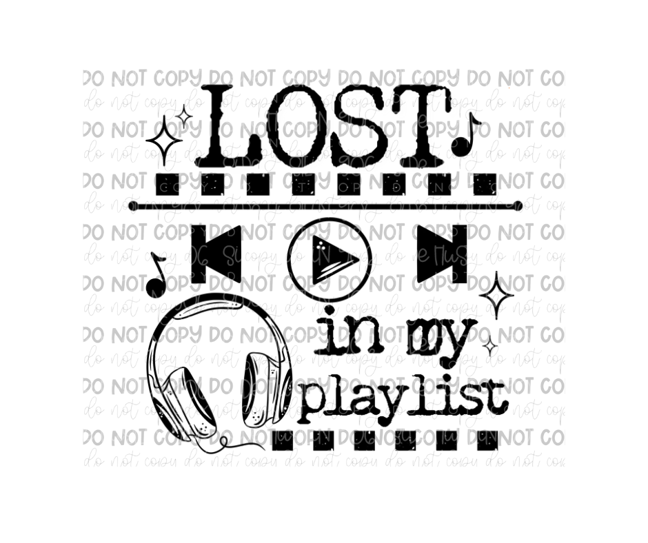 Lost in my Playlist-Ready to Press Transfer