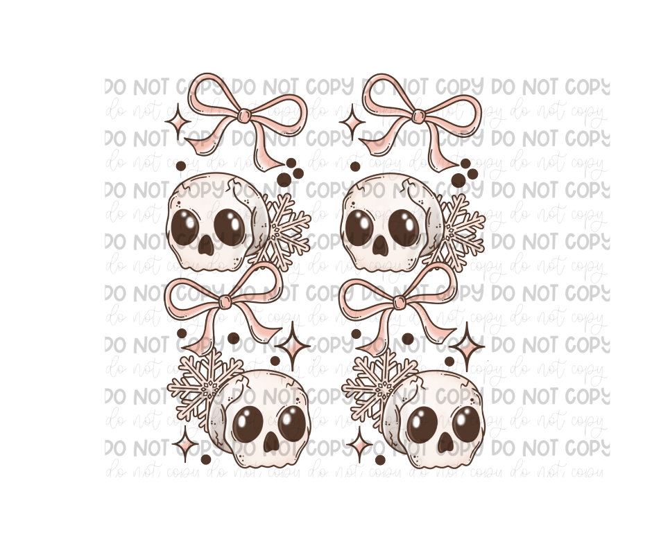 Boho Winter Skellie Sleeves-Ready to Press Transfer