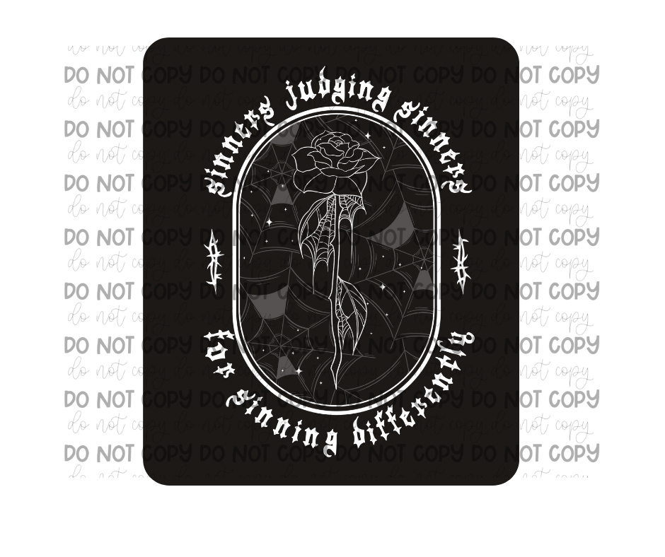 Sinners white-Ready to Press Transfer