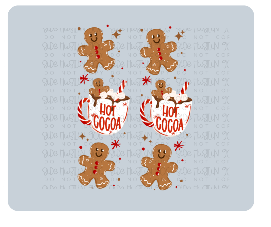 Hot Cocoa Weather Sleeve-Ready to Press Transfer