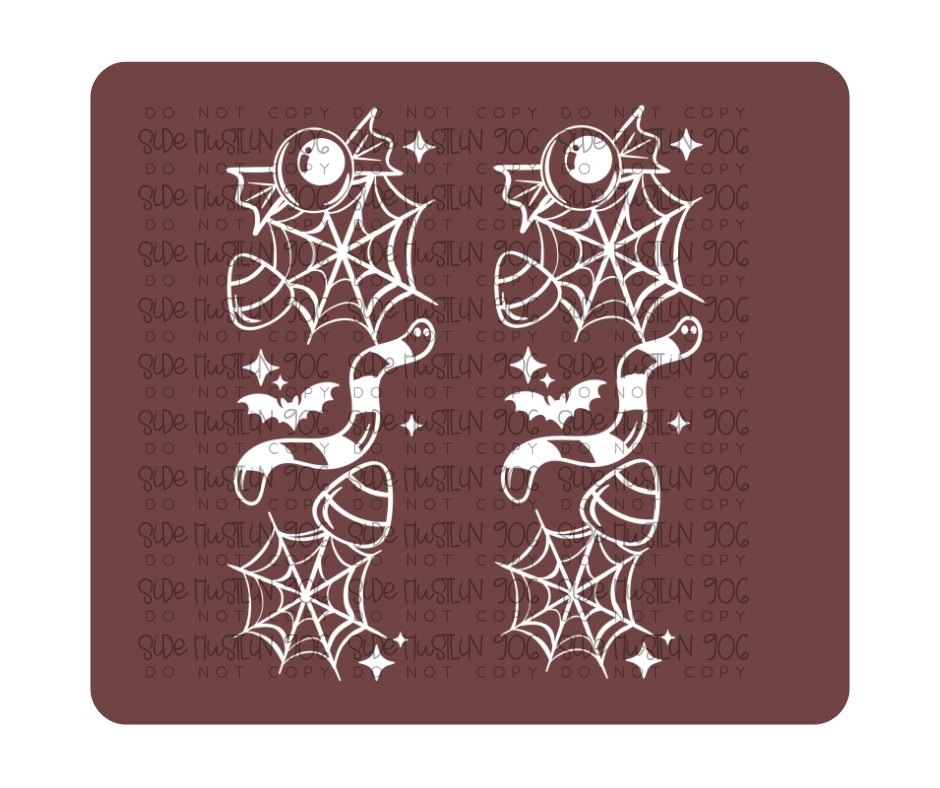 Trick or Treat Sleeve White-Ready to Press Transfer