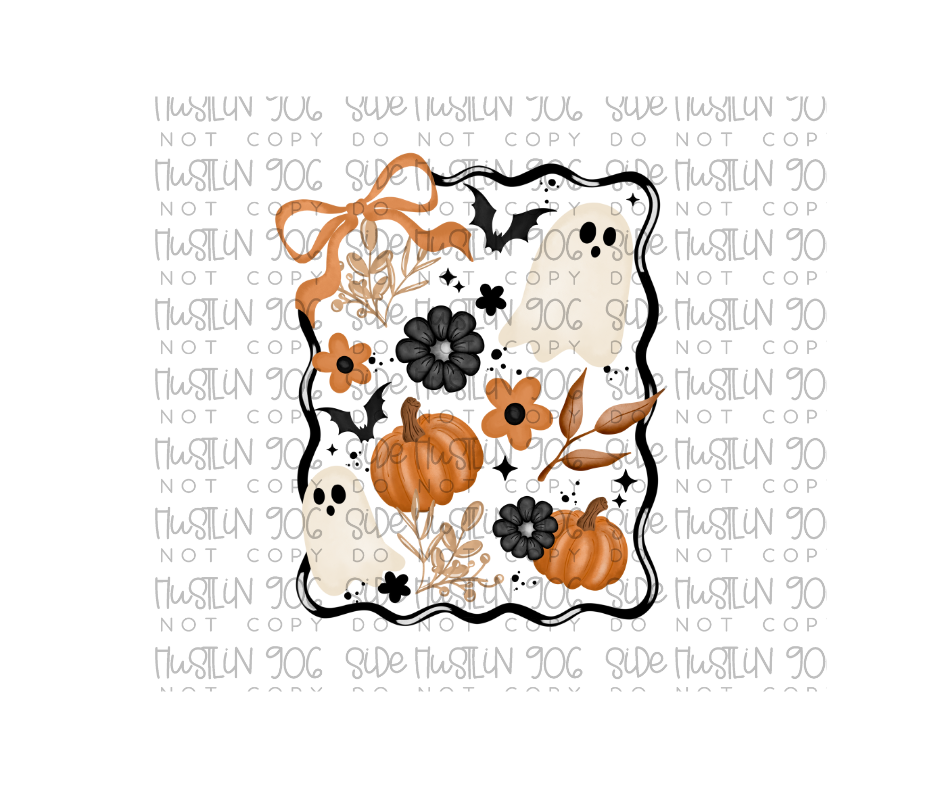 Fall Frame-Ready to Press Transfer