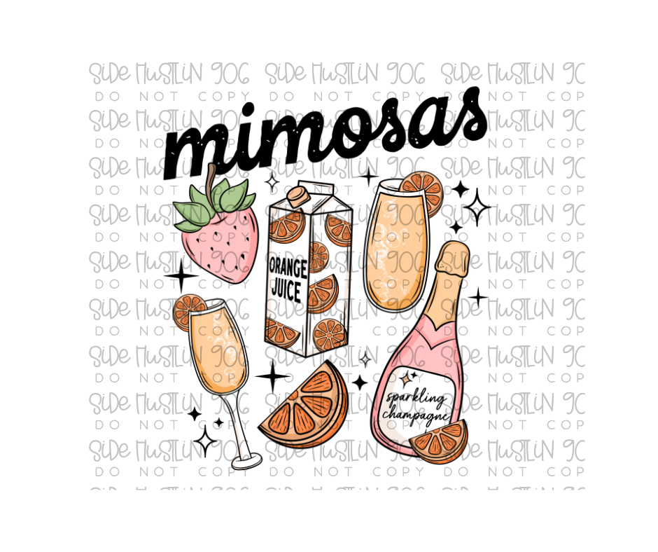 Mimosas-Ready to Press Transfer