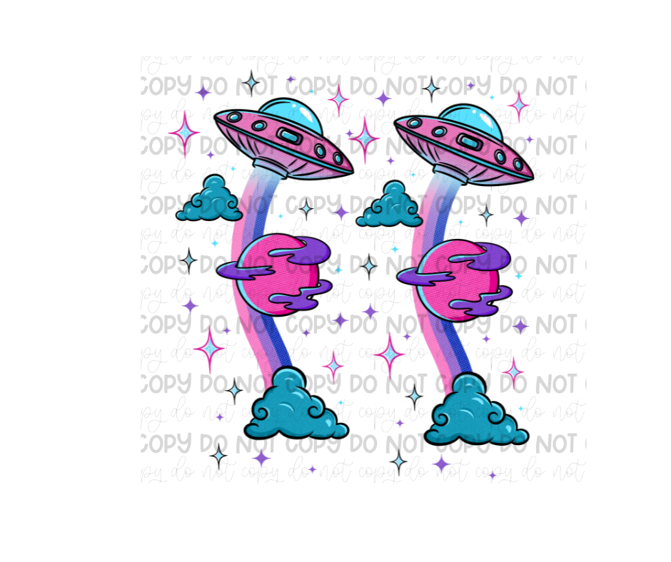The Foil hat Sleeves-Ready to Press Transfer