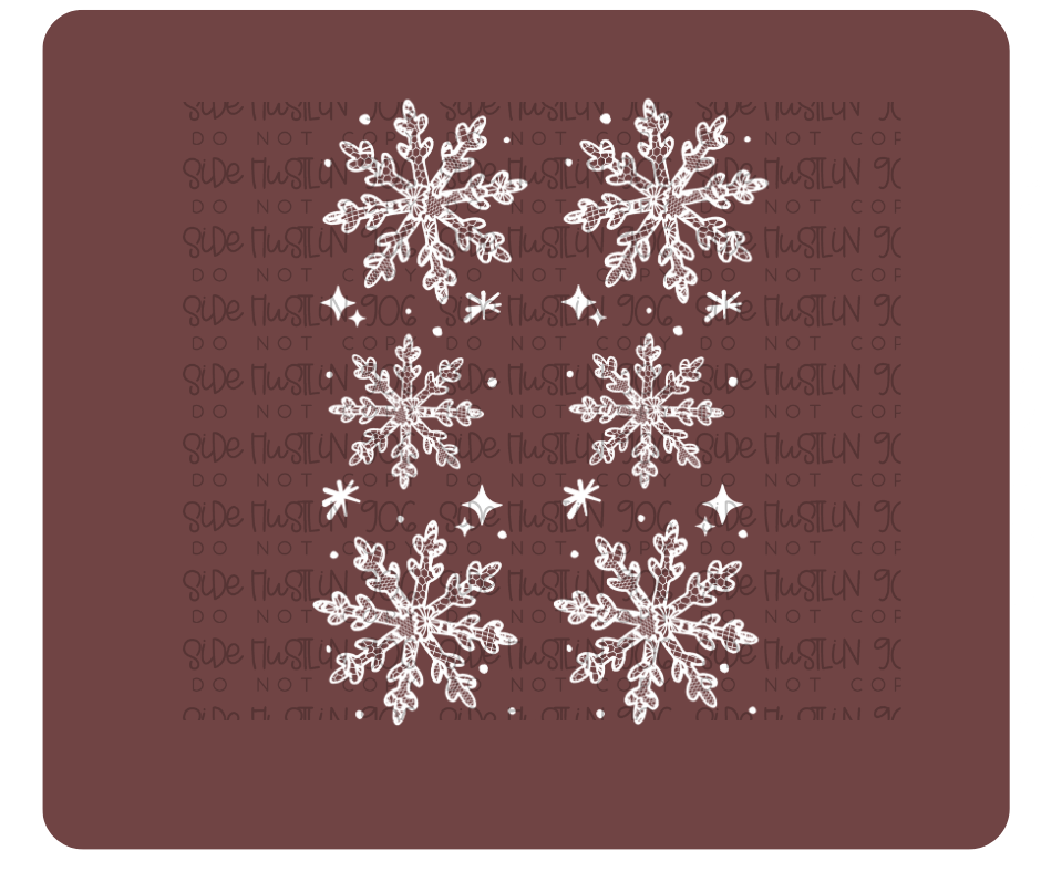 Freezing Season Lace Sleeve-Ready to Press Transfer