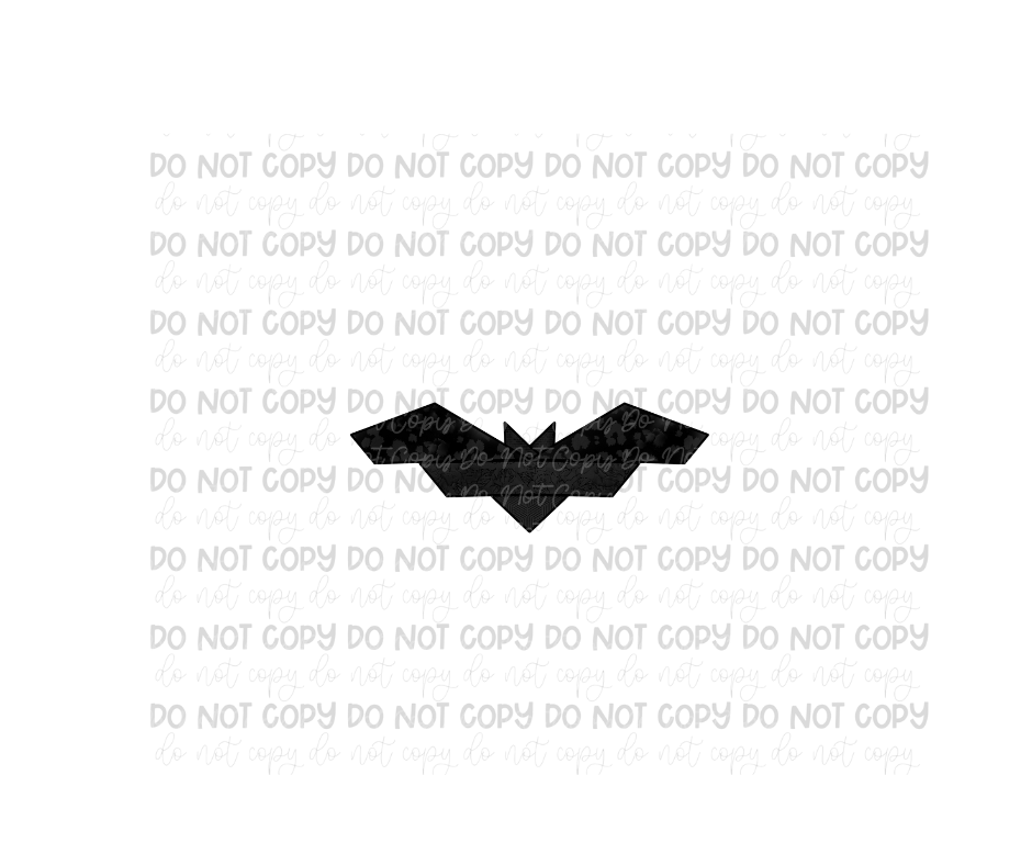 Patch Bat-Ready to Press Transfer
