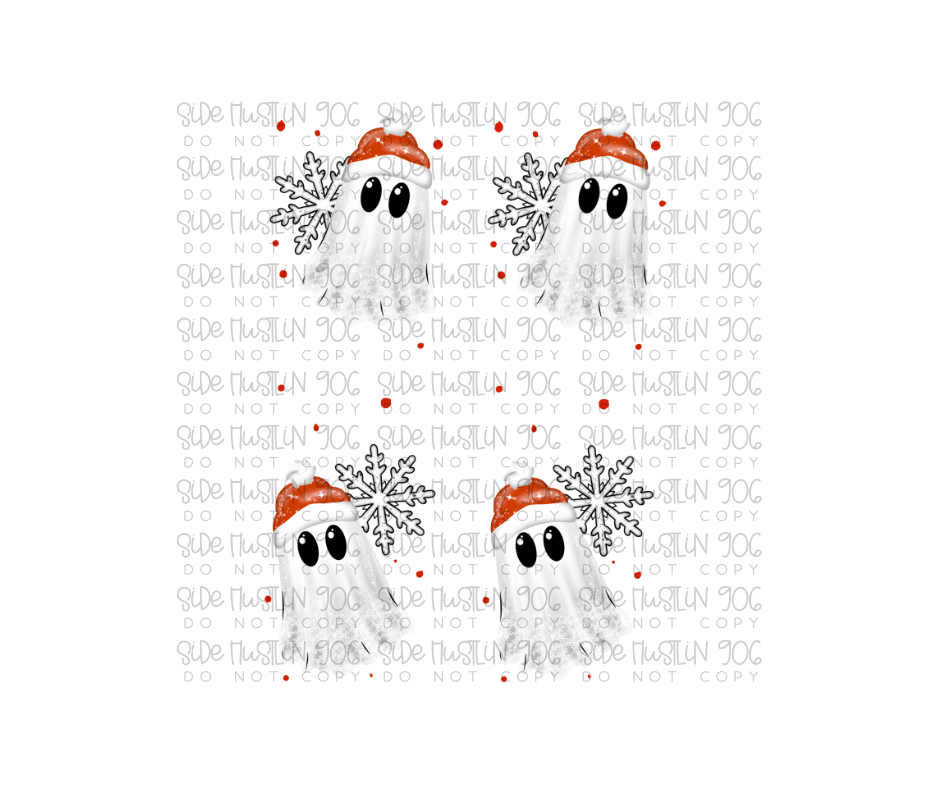 Freezing Season Ghost Sleeve-Ready to Press Transfer