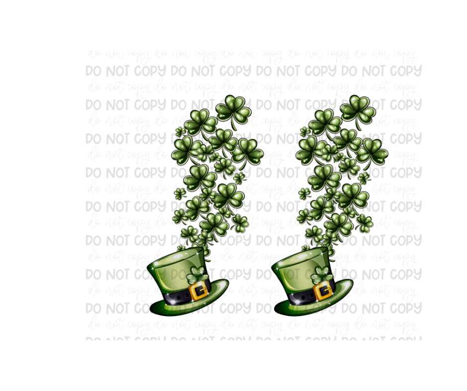 St. Patty's Ready Sleeves-Ready to Press Transfer