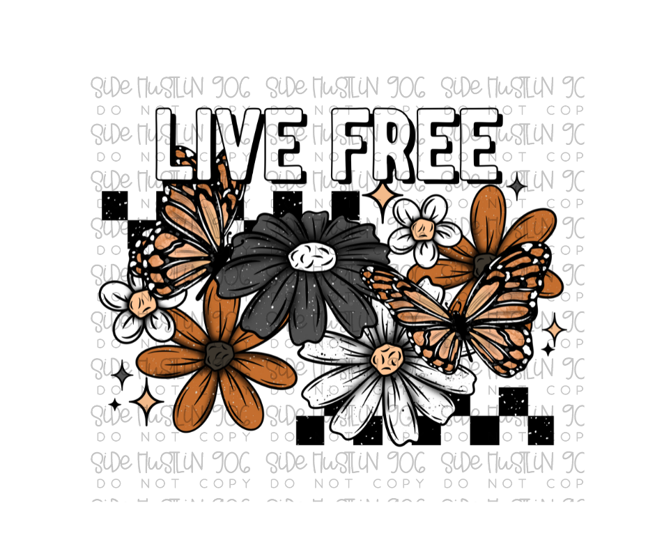 Live Free-Ready to Press Transfer