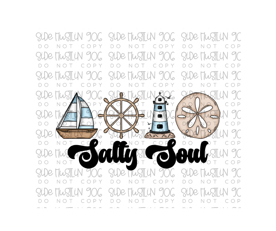 Salty Soul-Ready to Press Transfer
