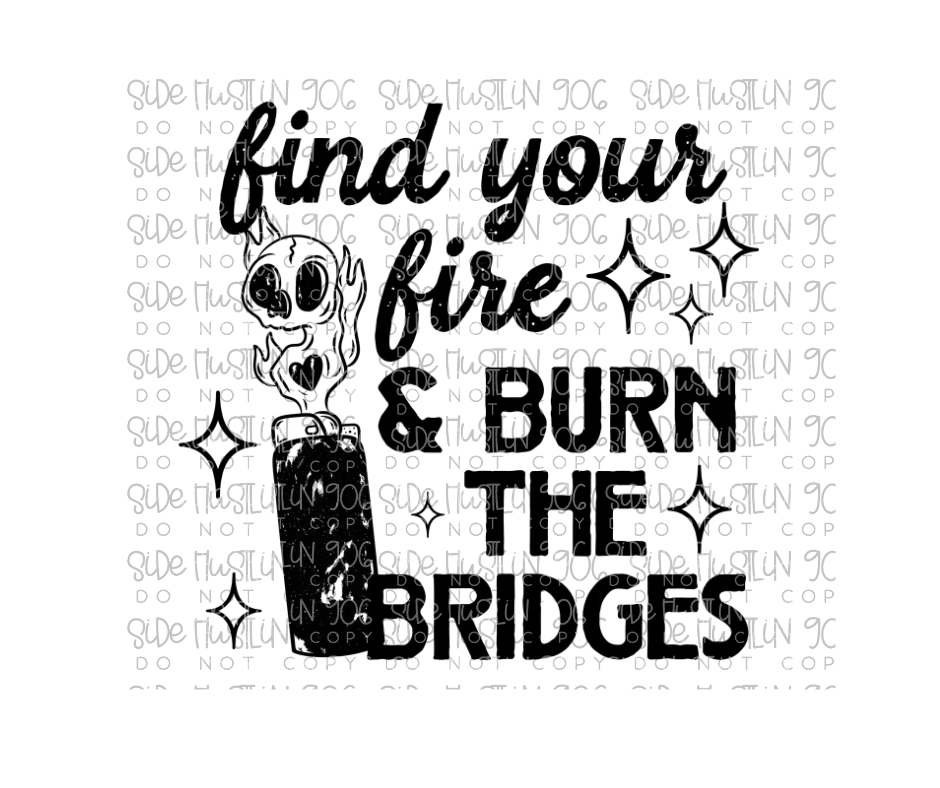 Find your Fire-Ready to Press Transfer