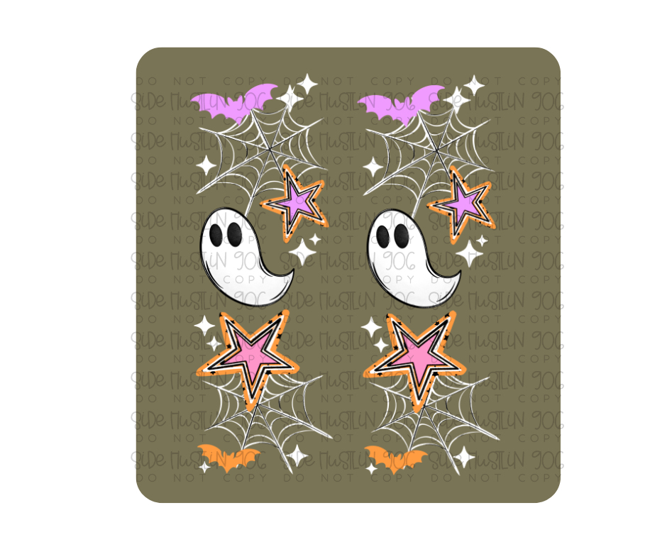 Sweet Spooky Sleeve White-Ready to Press Transfer