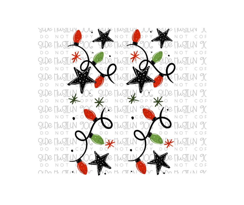 Ho Ho Ho Red Sleeve-Ready to Press Transfer