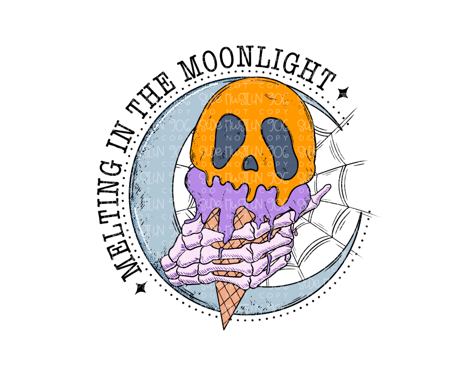 Melting in the Moonlight-Ready to Press Transfer