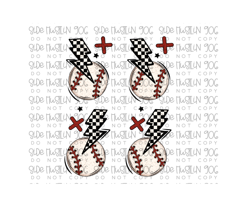 Baseball Sleeves-Ready to Press Transfer