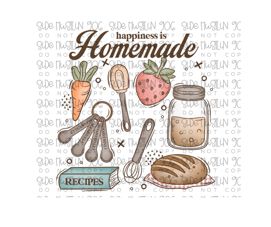 Happiness is Homemade-Ready to Press Transfer