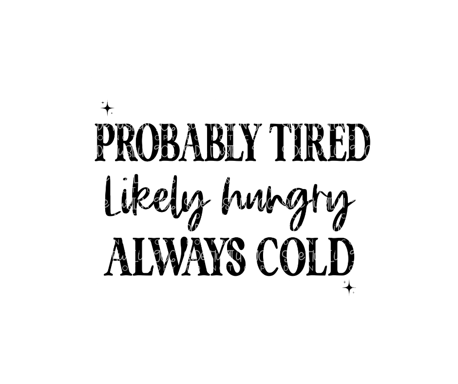 Probably tired-Ready to Press Transfer