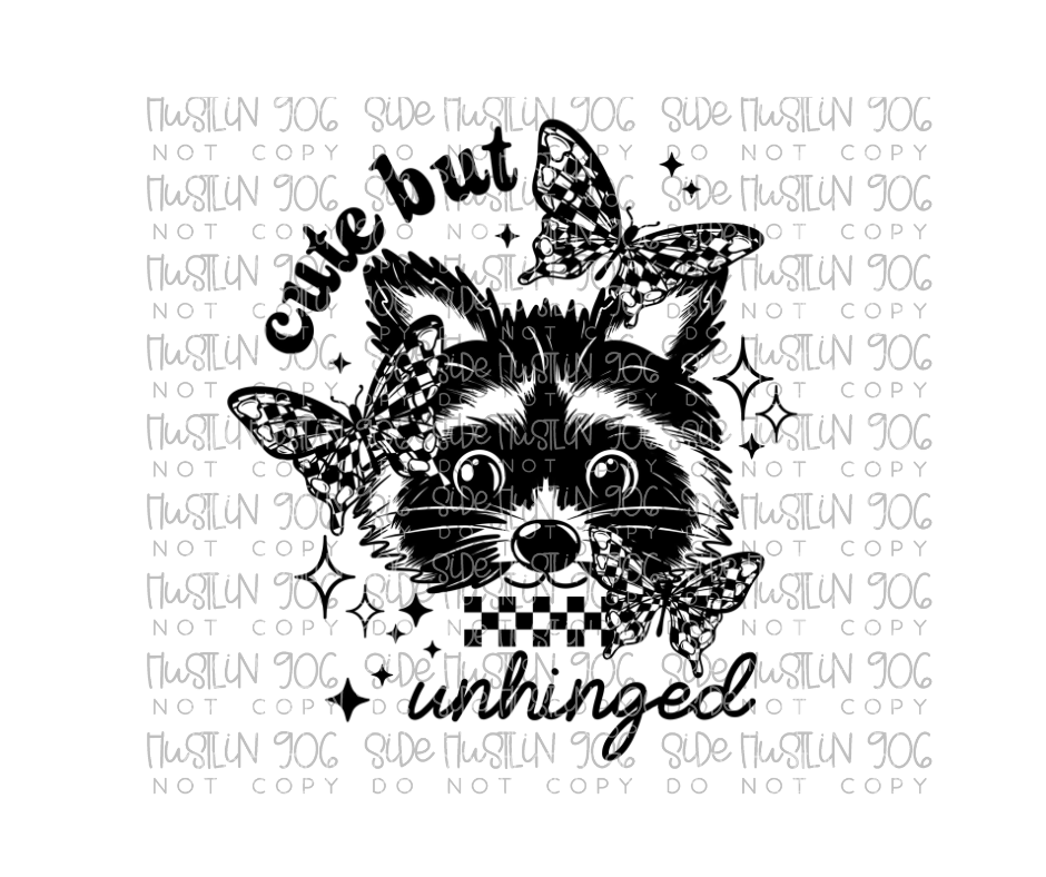 Cute but Unhinged-Ready to Press Transfer