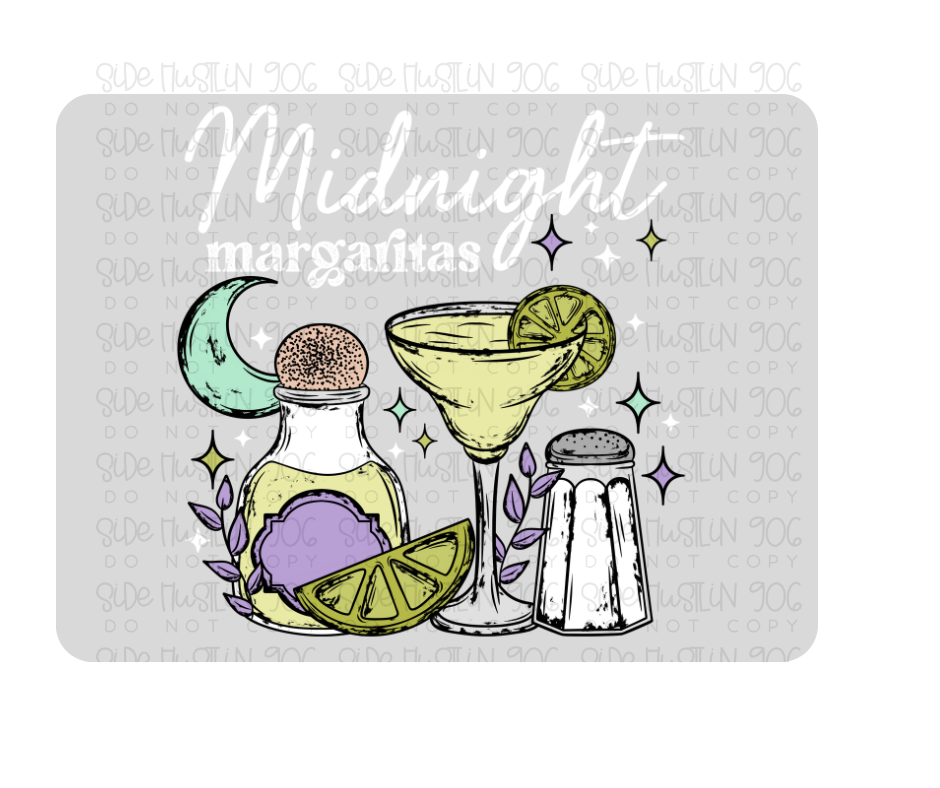 Midnight Margs full color white-Ready to Press Transfer